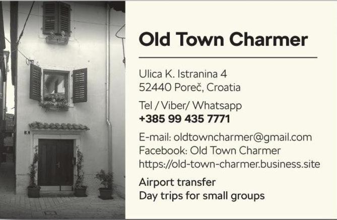 Old Town Charmer Poreč Kültér fotó
